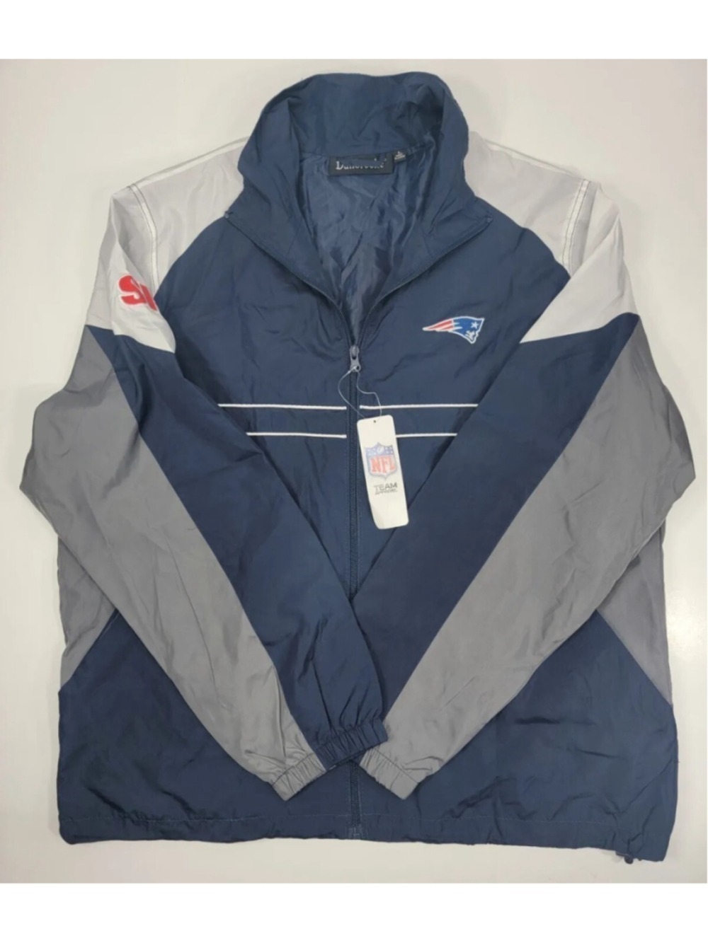 NEW Dunbrooke New England Patriots Windbreaker Jacket Men's Large L SI Edition